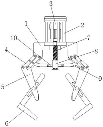 一种基于人工智能的物流分拣机械爪