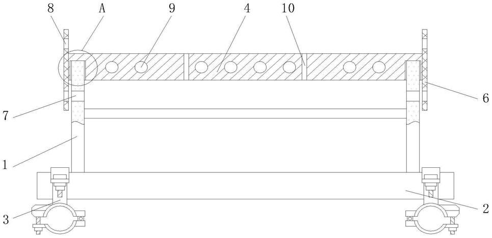 一种新型爬架底托架的制作方法