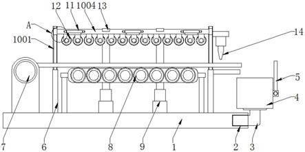 一种导电布胶带加工用具有限位结构的切片机的制作方法