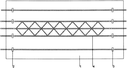 一种装配式组合钢筋免拆模板结构的制作方法