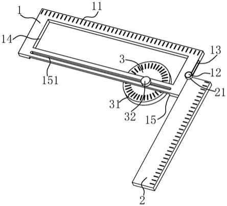 建筑工程用图纸测量尺的制作方法