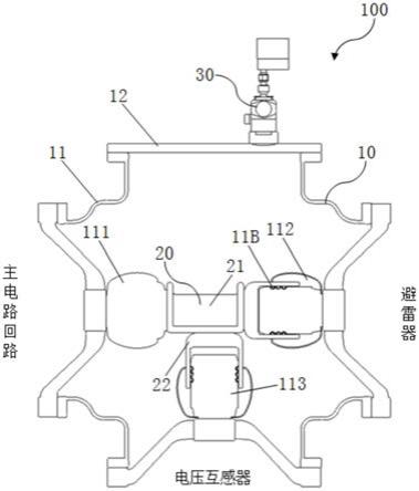 一种用于高压开关组合电器的可拆卸结构的制作方法