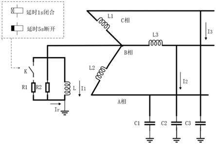 一种适用于风电场集电线路的复合中性点接地系统的制作方法