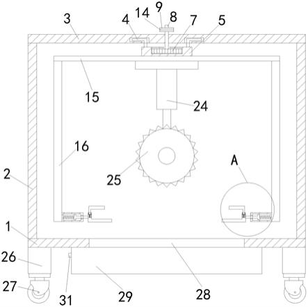 一种防火保温建筑材料生产切割设备的制作方法