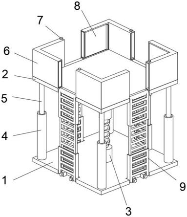 一种方便拆装的建筑技术用支撑装置的制作方法