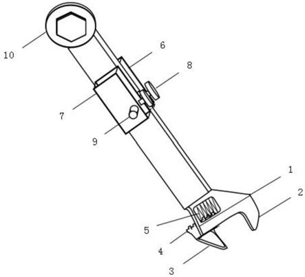 适用于狭小空间的拆装工具的制作方法