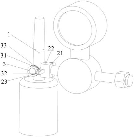 一种氧气使用计时器的制作方法