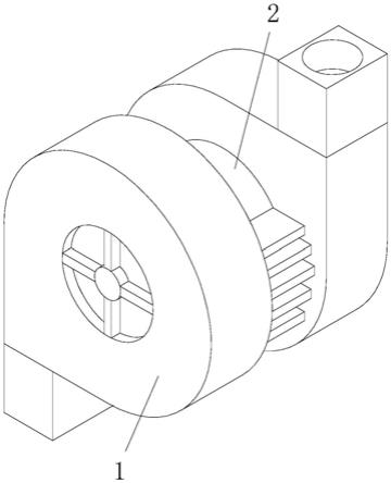 一种涡轮增压器复合中间体结构的制作方法