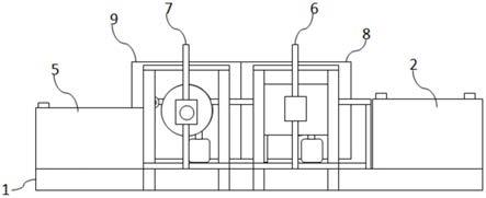 一种钢塑复合管端部法兰焊接系统的制作方法