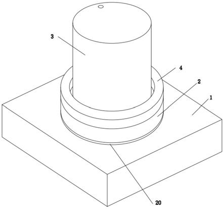 一种管状陶瓷靶材的压力注浆成型模具的制作方法