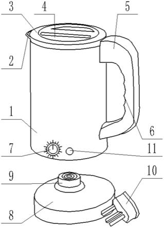 防烫环保的电热水壶的制作方法