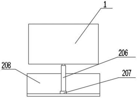 一种电子计算机用显示器挂壁结构的制作方法