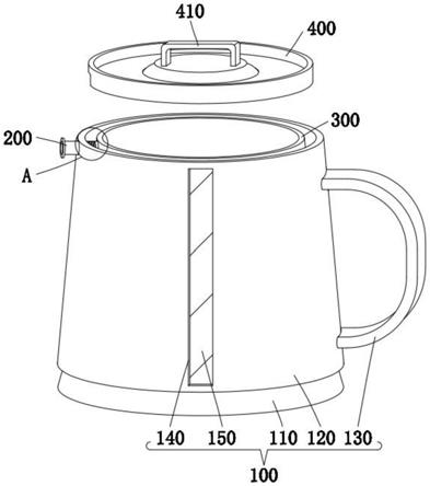 一种便于观测内部咖啡量的咖啡壶的制作方法