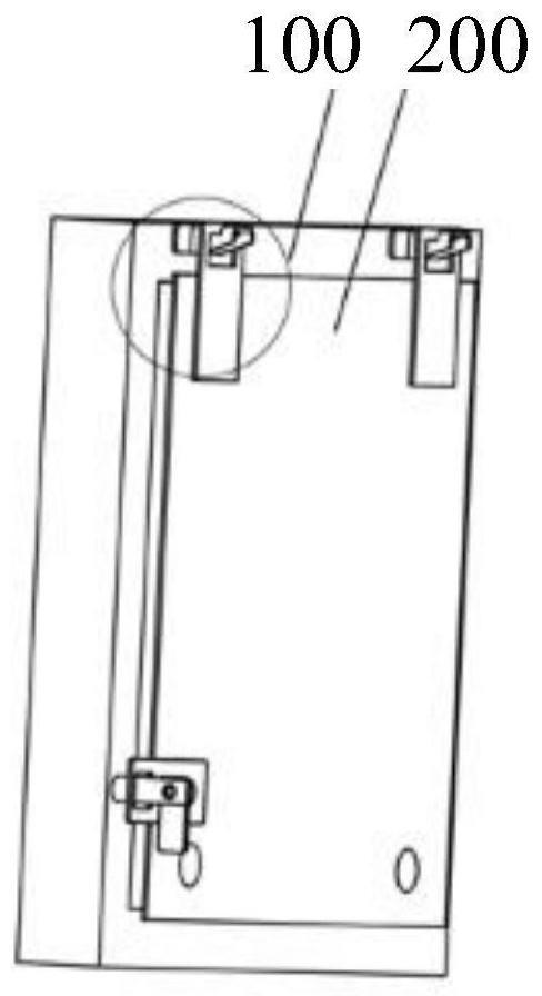 一种型材柜体与柜门的配合结构的制作方法