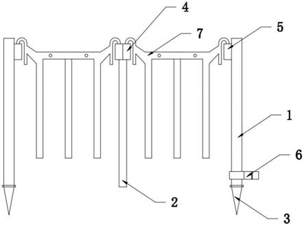 一种建筑工程管理用安全防护栏的制作方法