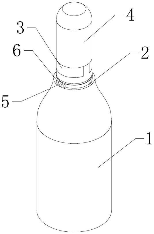 一种防儿童开启和防泄漏的香氛衣物护理液安全容器的制作方法