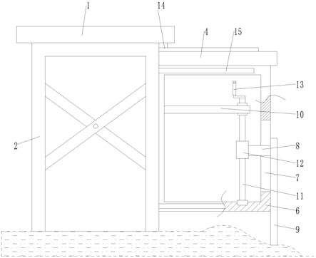 具有防倾倒结构的建筑支架的制作方法