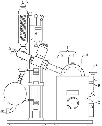 一种方便使用的旋转蒸发器的制作方法