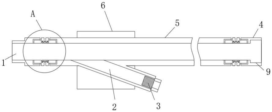 一种建筑钢管内部混凝土砂浆疏通结构的制作方法