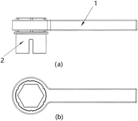 一种专用六角槽型螺母打保险销防松用调整工具套件的制作方法