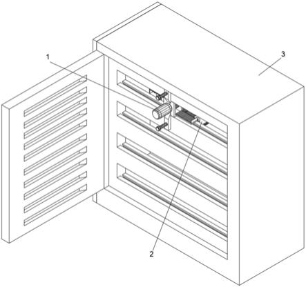 一种分等级指定位置快速降温的配电柜的制作方法