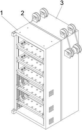 一种便于调节内部散热结构的配电柜的制作方法