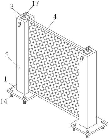 一种建筑工程用防尘网的制作方法