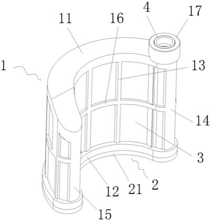 一種圓弧形3d尿素過濾網組件的製作方法