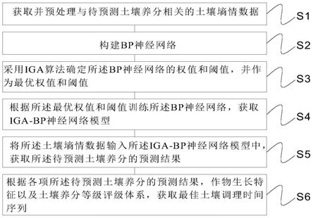 基于IGA-BP神经网络的土壤调理时间序列预测方法和系统与流程