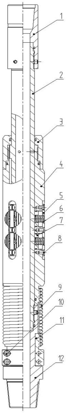 一种井下钻具防扭送钻装置的制作方法