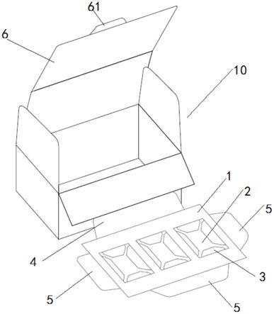 内衬缓冲结构及包装盒的制作方法