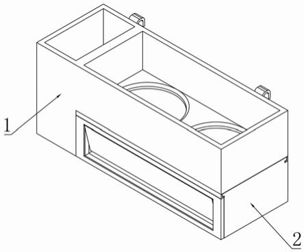 一种吸痰用物存放装置的制作方法