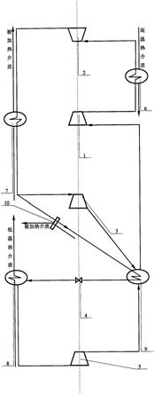 第一类热驱动联合循环热泵装置的制作方法