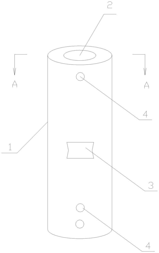 一种可多向支撑的空心主销结构的制作方法