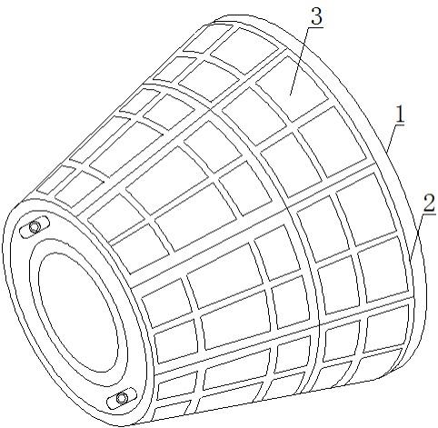 一种锥形电缆保护管装置的制作方法