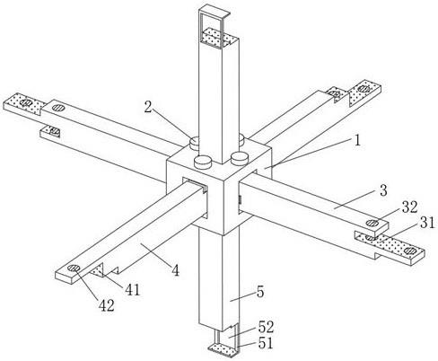 一種綠色環保建築用裝配式鋼結構框架的製作方法