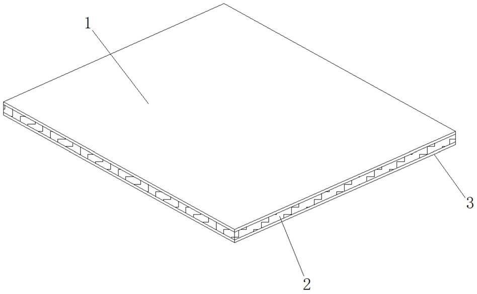 一种夹层低间隙铝蜂窝复合板的制作方法