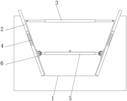 一种电力管沟井施工用的包封支模装置的制作方法