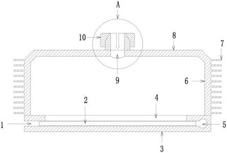 一种新能源电动汽车用集成控制器防护外壳结构的制作方法