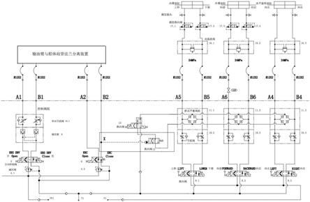 一种船用装卸臂强制驱动液压控制系统的制作方法