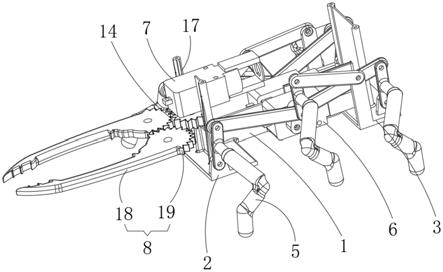 一种可夹物机器人的制作方法