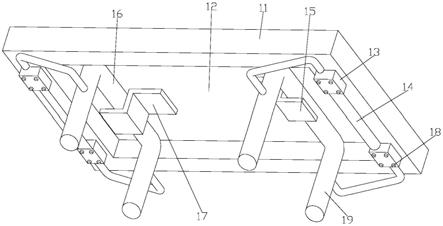 一种稳固支撑的长桌的制作方法