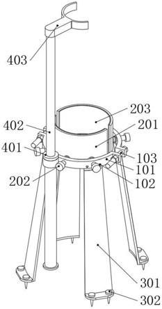 一种便于操作的园林绿化工程用树木防护架的制作方法