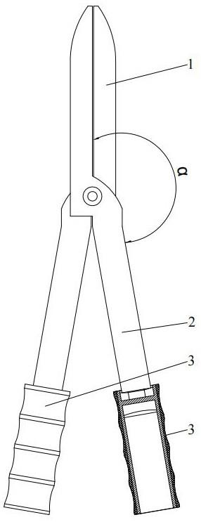 一种园林养护用剪刀的制作方法