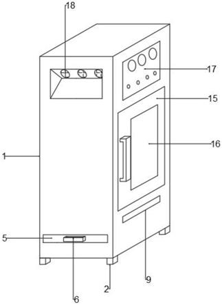 一种具有除尘和散热结构的配电柜的制作方法