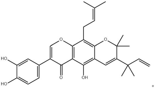 千斤拔素在制备治疗预防急性肺炎的药物中的用途