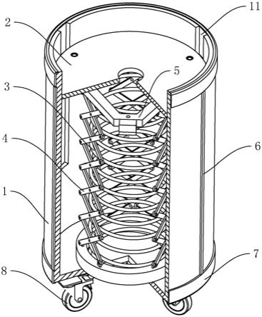 一种并条机用棉条桶的制作方法