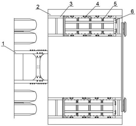 一种仅需前端固定的电池箱体紧固结构的制作方法