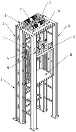 一种自爬升施工升降电梯的制作方法