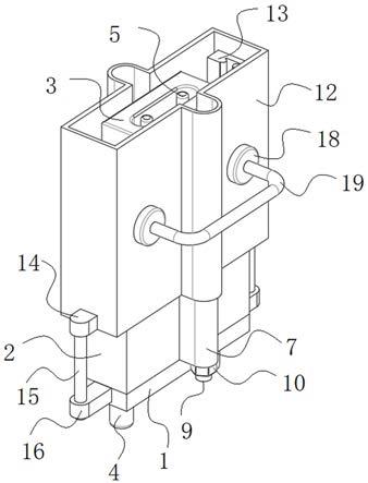 一种电子计算机主机用易于更换拆卸的精密连接器的制作方法